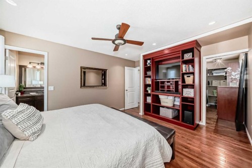 76 Riverside Way Se, Calgary, AB - Indoor Photo Showing Bedroom