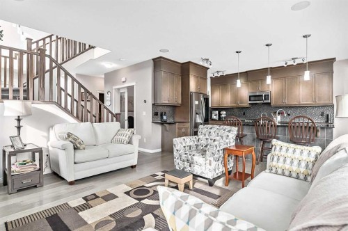 6 Drake Landing Loop, Okotoks, AB - Indoor Photo Showing Living Room