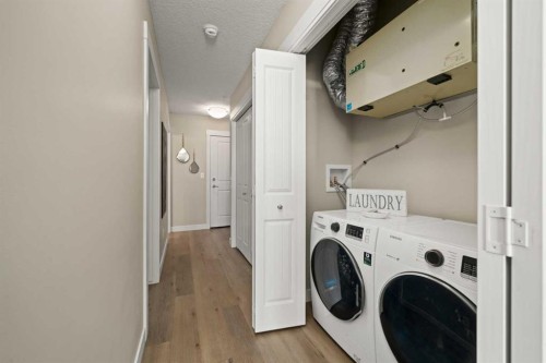313-100 Auburn Meadows Common Se, Calgary, AB - Indoor Photo Showing Laundry Room