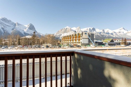 140-1202 Bow Valley Trail, Canmore, AB - Outdoor With Balcony With View