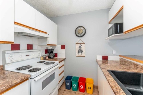140-1202 Bow Valley Trail, Canmore, AB - Indoor Photo Showing Kitchen
