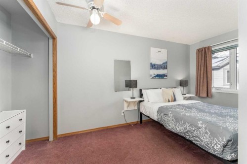 140-1202 Bow Valley Trail, Canmore, AB - Indoor Photo Showing Bedroom