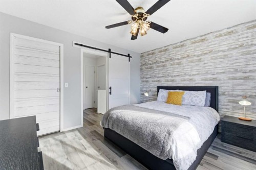 84 Mt Apex Green Se, Calgary, AB - Indoor Photo Showing Bedroom