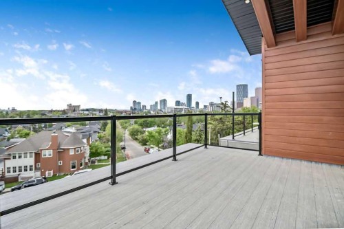 712 Bridge Crescent Ne, Calgary, AB - Outdoor With Balcony With Exterior