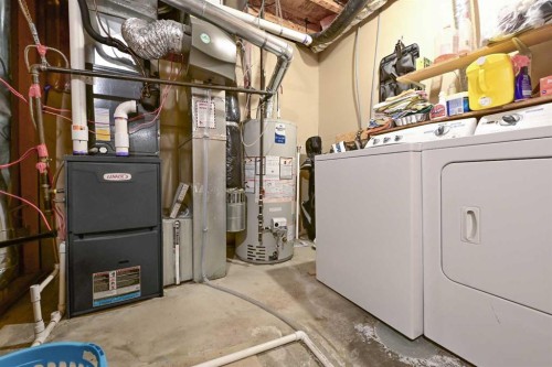 63 Anaheim Crescent Ne, Calgary, AB - Indoor Photo Showing Basement