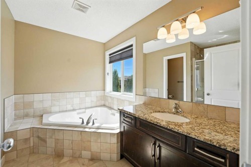 124 Kingsbridge Way Se, Airdrie, AB - Indoor Photo Showing Bathroom