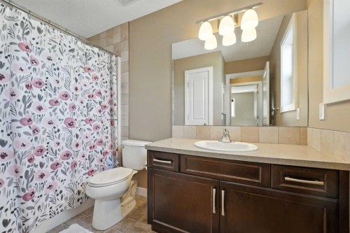 124 Kingsbridge Way Se, Airdrie, AB - Indoor Photo Showing Bathroom