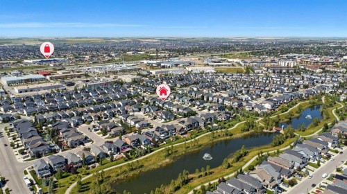 124 Kingsbridge Way Se, Airdrie, AB - Outdoor With View
