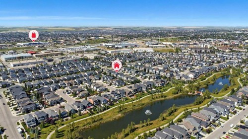 124 Kingsbridge Way Se, Airdrie, AB - Outdoor With View