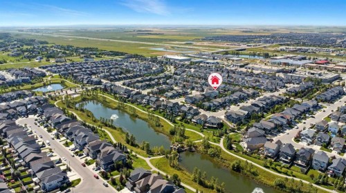 124 Kingsbridge Way Se, Airdrie, AB - Outdoor With View