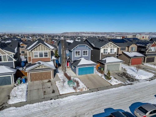 158 Fireside Bend, Cochrane, AB - Outdoor With Facade