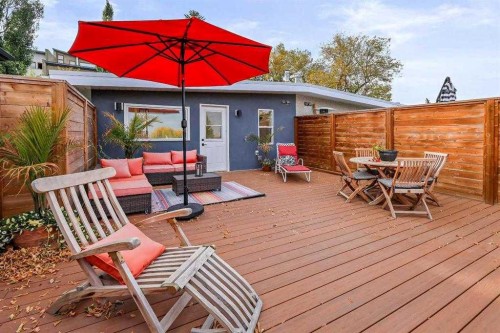 2126 18A Street Sw, Calgary, AB - Outdoor With Deck Patio Veranda With Exterior