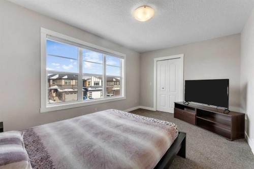 188 Cornerstone Circle Ne, Calgary, AB - Indoor Photo Showing Bedroom