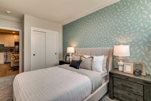 182 Setonstone Green Se, Calgary, AB - Indoor Photo Showing Bedroom