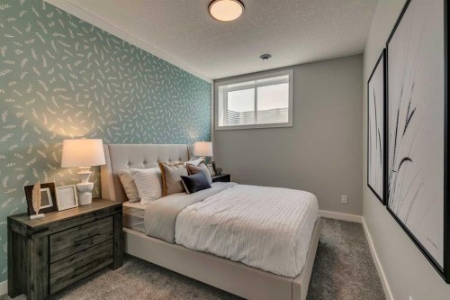 182 Setonstone Green Se, Calgary, AB - Indoor Photo Showing Bedroom