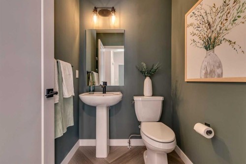 182 Setonstone Green Se, Calgary, AB - Indoor Photo Showing Bathroom