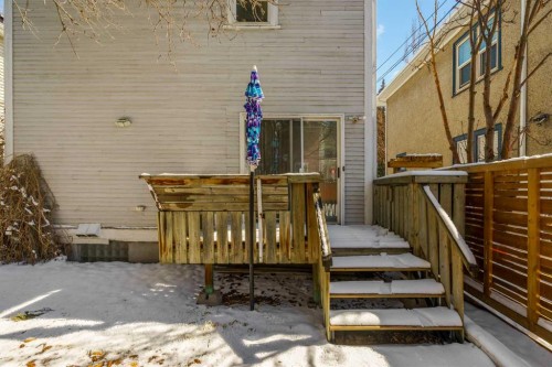2003 2 Street Sw, Calgary, AB - Outdoor With Deck Patio Veranda With Exterior