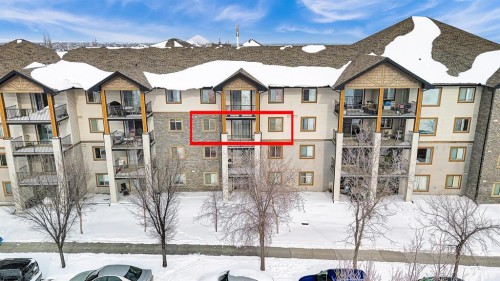 1327-8 Bridlecrest Drive Sw, Calgary, AB - Outdoor With Balcony With Facade