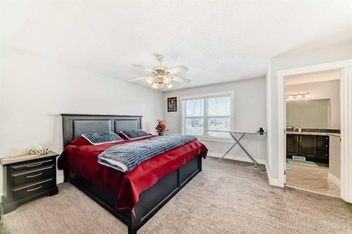 181 Saddlefield Place Ne, Calgary, AB - Indoor Photo Showing Bedroom