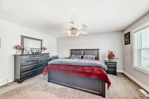 181 Saddlefield Place Ne, Calgary, AB - Indoor Photo Showing Bedroom