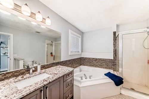 181 Saddlefield Place Ne, Calgary, AB - Indoor Photo Showing Bathroom