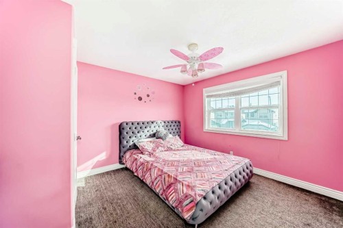 181 Saddlefield Place Ne, Calgary, AB - Indoor Photo Showing Bedroom