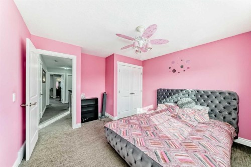 181 Saddlefield Place Ne, Calgary, AB - Indoor Photo Showing Bedroom