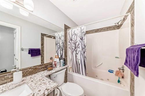 181 Saddlefield Place Ne, Calgary, AB - Indoor Photo Showing Bathroom