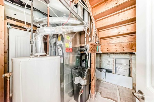 181 Saddlefield Place Ne, Calgary, AB - Indoor Photo Showing Basement