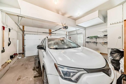181 Saddlefield Place Ne, Calgary, AB - Indoor Photo Showing Garage