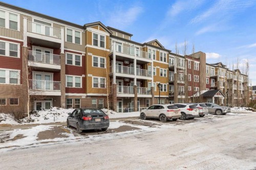 201-2300 Evanston Square Nw, Calgary, AB - Outdoor With Balcony With Facade