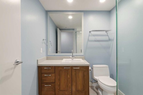521-222 Riverfront Avenue Sw, Calgary, AB - Indoor Photo Showing Bathroom