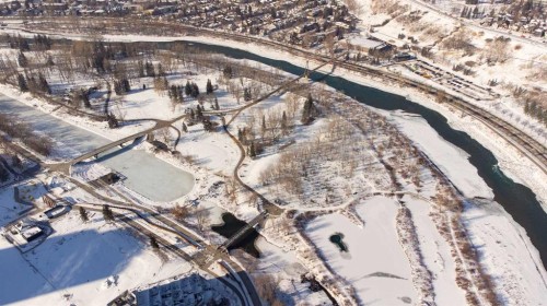 521-222 Riverfront Avenue Sw, Calgary, AB - Outdoor With View