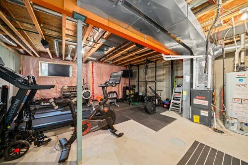 15 Copperpond Landing Se, Calgary, AB - Indoor Photo Showing Basement