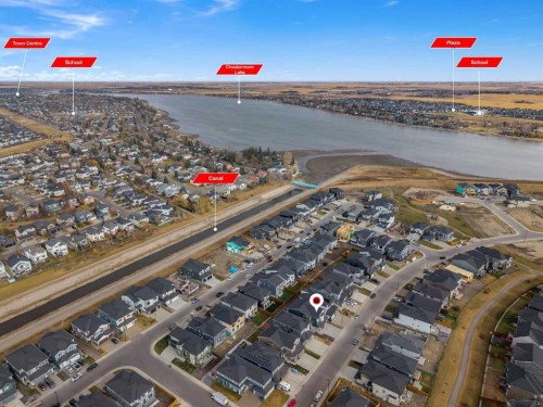 18 South Shore Road, Chestermere, AB - Outdoor With Body Of Water With View