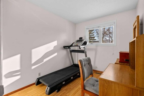 5004 Rundleview Road Ne, Calgary, AB - Indoor Photo Showing Gym Room