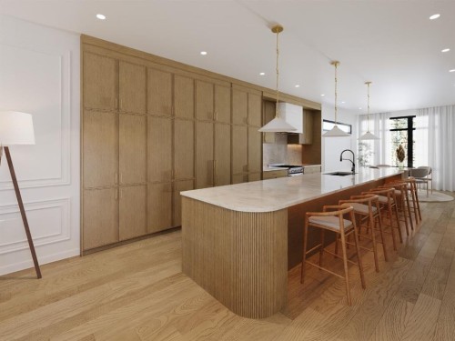 2117 22 Avenue Sw, Calgary, AB - Indoor Photo Showing Kitchen With Upgraded Kitchen