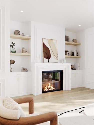 2117 22 Avenue Sw, Calgary, AB - Indoor With Fireplace