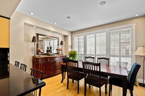 1428 9 Street Nw, Calgary, AB - Indoor Photo Showing Dining Room