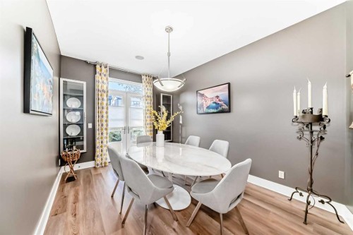 2810 25A Street Sw, Calgary, AB - Indoor Photo Showing Dining Room