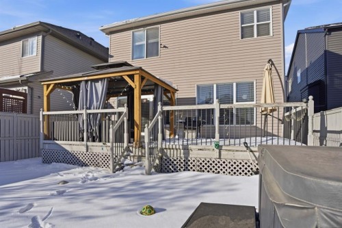 93 Copperleaf Way Se, Calgary, AB - Outdoor With Deck Patio Veranda With Exterior