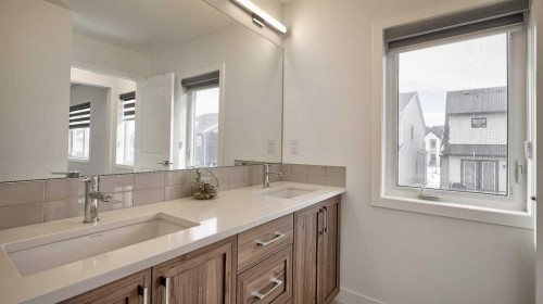 57 Willow Green Sw, Airdrie, AB - Indoor Photo Showing Bathroom