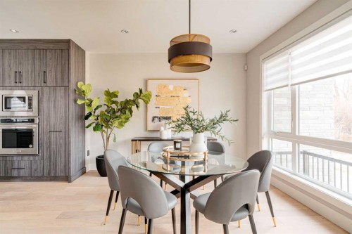 720 15 Street Nw, Calgary, AB - Indoor Photo Showing Dining Room