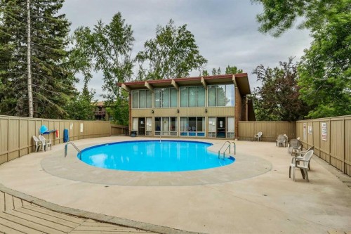 131-820 89 Avenue Sw, Calgary, AB - Outdoor With In Ground Pool