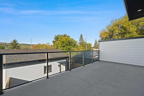 5011 21 Avenue Nw, Calgary, AB - Outdoor With Balcony With Exterior