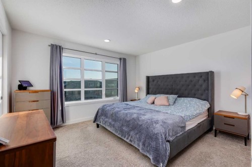 117 Highview Gate Se, Airdrie, AB - Indoor Photo Showing Bedroom