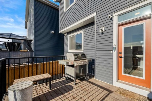 161 Lavender Manor Se, Calgary, AB - Outdoor With Deck Patio Veranda With Exterior