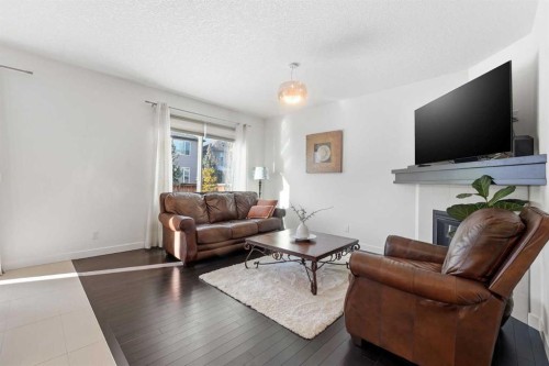 79 Cranford Green Se, Calgary, AB - Indoor Photo Showing Living Room