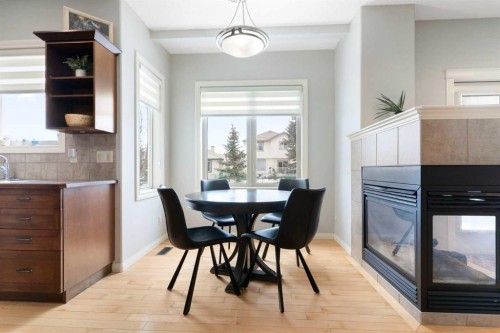 52 Glensummit Close, Cochrane, AB - Indoor Photo Showing Dining Room