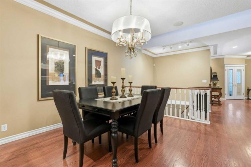 23 Prominence Point Sw, Calgary, AB - Indoor Photo Showing Dining Room